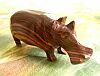 Hippo aus Zebraholz